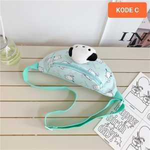 Waistbag Cewek Terbaru Karakter Sanrio Tas Pinggang Wanita Import / Waistbag Anak Terbaru