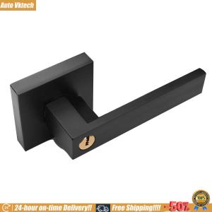 [Auto Vktech] Entry Door Lock with Key Heavy Duty Door Locking Lever for Bedroom Office