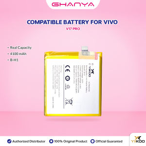 YIIKOO Baterai B-H1 Vivo V17 PRO Real Capacity Original Batre Batrai Battery Ori HP Handphone Dual BH1 Double Power