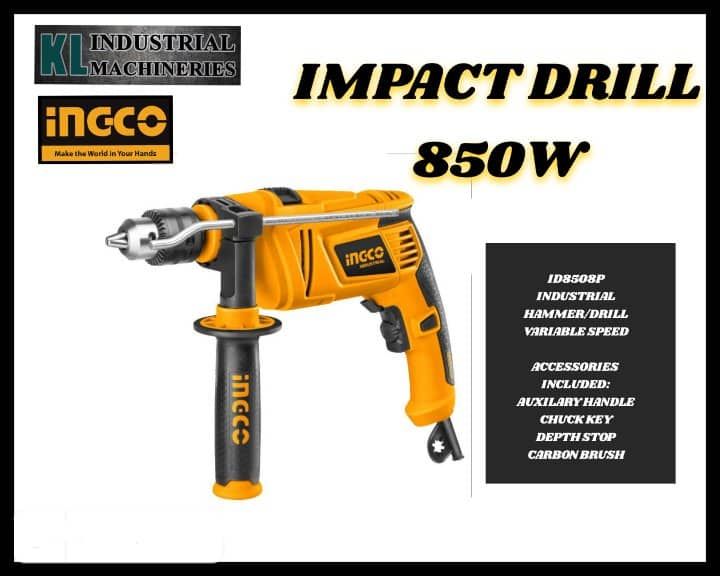 INGCO Electrict Impact Drill 850W ( ID8508P ) Industrial Lazada PH