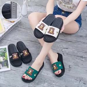 [Free Shipping] 2025 Womens Summer Platform Thick-Soled Slippers High-Heeled Non-Slip Water-Resistant Beach Flip-Flops