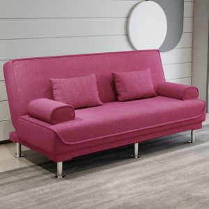 LZ-Ready Stock Folding sofa bed double living room rent single bedroom simple lazy small sofa bed 2 seater 3 seater 4 seater