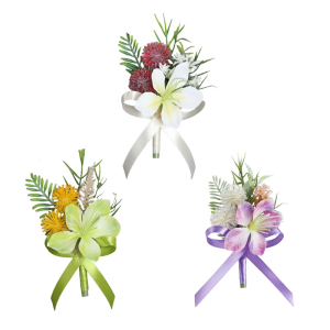 Đám cưới boutonnieres hoa giả sắp xếp cho đám cưới tiếp nhận đám cưới Lễ đính hôn decors