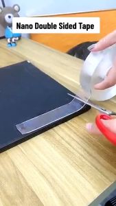 3cm x 1/3/5/10M Nano Double Sided Tape Traceless Strips Double-Sided Adhesive Tape