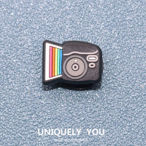 JIBBITZ cross charms ตัวติดรองเท้า กีต้าร์ สไตล์นักดนตรี ตัวติดรองเท้า cross