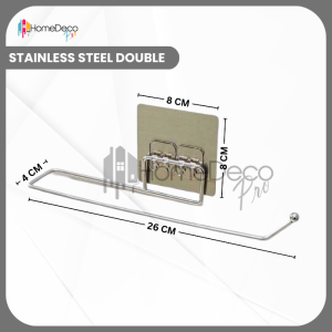 Multipurpose Premium Adhesive Hooks Heavy Duty Wall Hooks For Hanging Large Waterproof Stick on Hooks for Organization