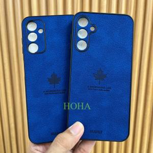 Maple Leaf Leather Case Samsung A14 4G | Samsung A14 5G | Samsung A15 Luxury Cortex Anti-slip Advanced Phone Case