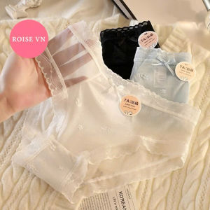 Combo 10 quần lót nữ ren lụa điều hòa họa tiết trái tim mềm mịn mỏng mát Q78A