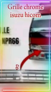 LOSERI PREMIUM Chrome Truck Lori Isuzu Hicom Japan Spec Grill Chrome Salong 1Ton 3Ton Isuzu Lorry Aksesori Lori