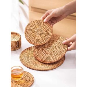 Hand Made Alas/Tatakan Panci dan Alat Makan Bahan Rotan