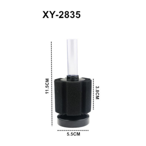 Seven Master XY-2835 Aquarium Tank Internal Sponge Filter Water Fairy Water Fairy Fish Tank Aquarium Pneumatic Water Purification Mushroom Silent