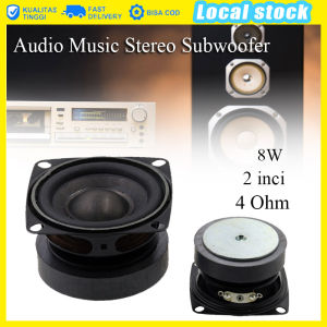 HIFI Mini Audio Speaker 2 Inch Subwoofer Bass 4 Ohm 8 Wat High Power Mid-Woofer Super Low Bass Magnet For Home Theater