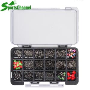 236 cái/bộ Câu cá trên biển Bộ dụng cụ câu cá đa chức năng Câu cá trên biển ống tay câu cá Bộ chống ăn mòn chống gỉ Nguồn cung cấp di động cho câu cá ngoài trời