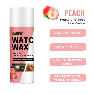Watch Wax Interior Spray Watch Wax For Car Interior Watch Wax Spray For Car Interior Wax Polisher Watch Wax Cleaning Spray Car Interior Cleaning Spray Refurbished Agent Car Shiny Car Upholstery Spray Dashboard Cleaner And Polisher