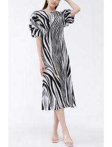 Aiden001 サマー ヘアスタイル ヘビーズブランド フィンガーレス ランネードスリーブ 女性 エイジアップ ラインドレス ドレス 6131