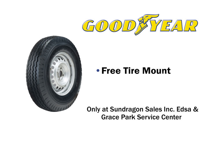 Goodyear 64013 8PR HiMiler G2020 (Rib Type) Commercial Bias Tire with