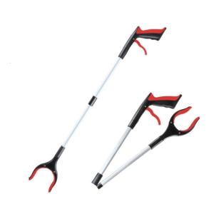 Functional Magnetic Waste Tongs Extendable Aluminum Construction AntiSlip Grip Rubbish Grabber Perfect For Tight Space
