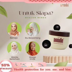 MAAJUN NENDA [ORIGINAL HQ  Pack Baru] – Jamu Herba Tradisional Petua Kecantikan DalamanMild and effective