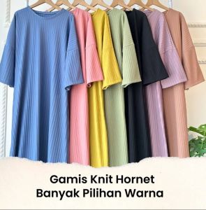 GAMIS WANITA LUCIA JUMBO BAHAN KNIT HORNETS PREMIUM TERBARU ABAYA WANITA TERCANTIK
