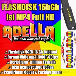 Flasdisk isi lagu dangdut popnostalgia USB Musik Mp4 dan Mp3 Bonus OTG Adella Terbaik 2023-2024 Otg