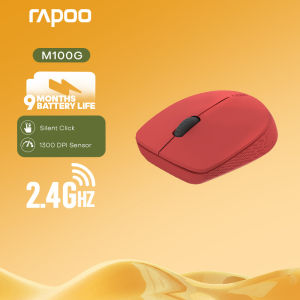 [NEW ARRIVAL] Rapoo M100G Wireless Mouse Silent Multi mode Bluetooth 3.04.0 /2.4G 1300DPI