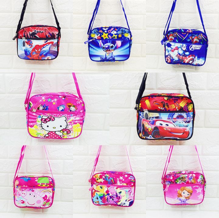 Cartoon Character Sling Bag For Kids Good Gift Lazada Lazada PH