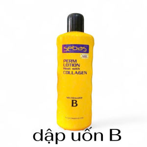 Dập Kem uốn nóng sebas 1000ML dành cho tóc uốn rút nhanh -- tạo kiểu tóc