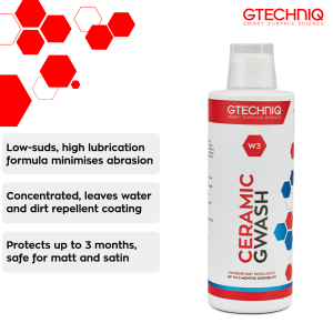 Gtechniq W3 Ceramic GWash Car Shampoo (2 sizes available)