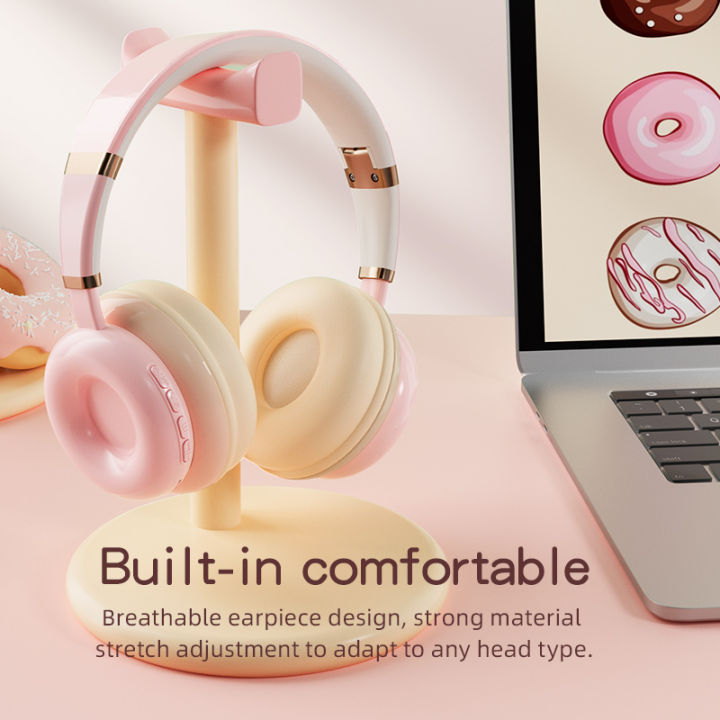 New%20Overhead%20headphone%20girl%20kids%20Bluetooth%20Wireless%20With%20Microphone%20Earphones%20long%20battery%20bluetooth%205.2%20Support%20TF%20Card%20Extra%20Bass%20Gaming%20Noise%20Canceg%20Folding%20Headset%20for%20IOS/Android/PC%20-%20Image%206