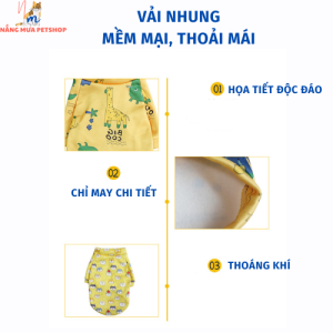 Áo cho chó áo cho mèo thu đông đủ size (0-8kg)