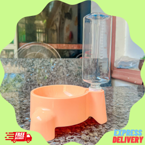 BÌNH NƯỚC TỰ ĐỘNG KÈM KHAY HPET DÀNH CHO CHÓ MÈO