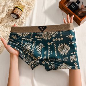 ฤดูร้อน บาง ผ้าไหมน้ำแข็ง บางและระบายอากาศได้ดี รู้สึกเย็นสบาย ชุดชั้นใน