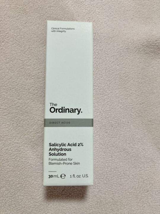 The Ordinary Salicylic Acid 2 Anhydrous Solution 30 Ml Lazada Ph