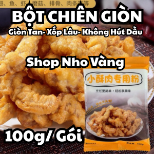 Bột chiên giòn 100g – Giòn tan xốp lâu không hút dầu dễ pha dễ dùng