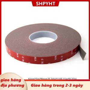 [COD] SHPYHT Giao hàng địa phương 3 mét hai mặt băng mạnh mẽ vĩnh viễn Acrylic bọt băng dính sticker cho xe nhà trong nhà nhiệt độ cao