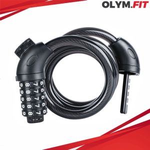 Kunci Gembok Sepeda 5 Digit Kombinasi Anti Maling Key Lock MTB Road Bike Seli Lipat