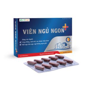 Viên Uống VIÊN NGỦ NGON Giúp An Thần Ngủ Ngon Ngủ Sâu Giấc Giảm Căng Thẳng Mệt Mỏi Suy Nhược Thần Kinh Hộp 30 Viên