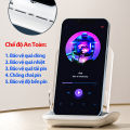 Đế Sạc Nhanh Không Dây 65W Thích Hợp Cho Tất Cả Các Dòng Điện Thoại, Cốc Sạc Không Dây Tặng Kèm 2 Đầu Sạc Từ Tính. 