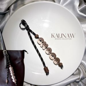 KALINAW Custom Name Chunky Ice Cream Letters Paracord Keychain/ Giveaways I Premium 3D Printed PLA
