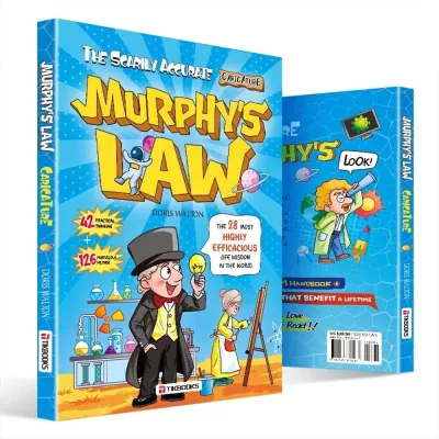 English Murphys Law Book Explains the Classic Principle Practical Life Guide Kids Edition.AutoMaxion