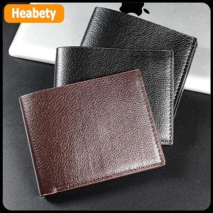 【2-3 days delivery】 Mens Wallet Leather Men Wallets Premium Product Artificial leather Wallets for Man Short Black Walet Portefeuille Homme