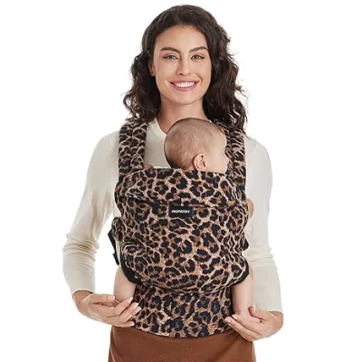 Original Momcozy Baby Carrier - Ergonomic Cozy and Lightweight Carrier for 3-24 Months Effortless to Put On Ideal for Hands-Free Parenting Enhanced Lumbar Support Purehug for Infant to Toddler