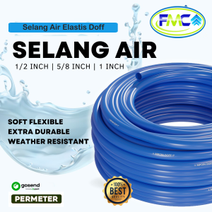 Selang Air Elastis 1/2 Inch 5/8 Inch 3/4 Inch 1 Inch Selang Air Penyiram Taman Cuci Mobil Motor Garasi