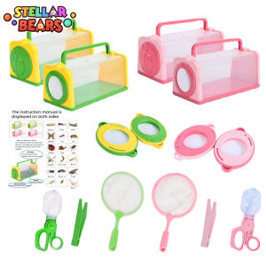 Childrens Outdoor Insect Observation Box Capture Toy Insect Catching Set Adventure Explore Kids Early Learning Science Toy Gift