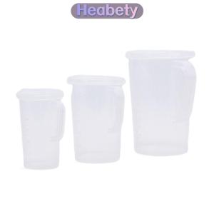 Heabety Nhựa đo Jug cup dày xử lý niêm phong Bìa Bếp Nấu Ăn Nguồn cung cấp