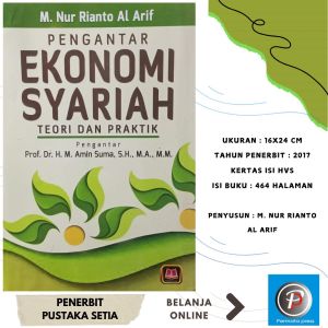 PENGANTAR EKONOMI SYARIAH ( Teori dan Praktik ) ~ PUSTAKA SETIA
