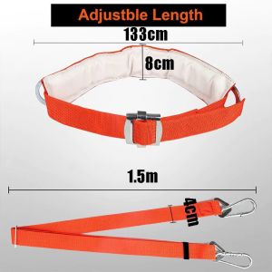 Sabuk Keselamatan Sabuk Pengaman Listrik Kerja Ketinggian Tinggi Untuk Panjat Tebing & Proyek