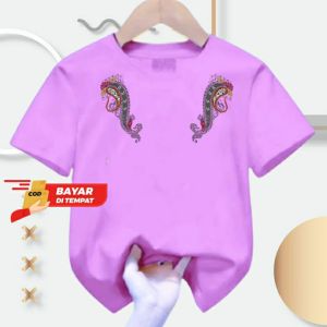 Kaos atasan anak Laki-Laki usia 1-12 tahun Batik lengan pendek