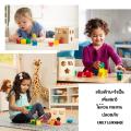(ของแท้ USA) บล็อกหยอด สี รูปร่าง ปลอดภัย ของเล่นไม้ ของเล่นคลาสสิค มอนเตสซอรี่ Shape Sorting Cube Melissa & Doug หลากรุ่น 575 9041. 