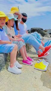 G7 Childrens Clogs Summer Casual Kids Shoes Cartoon Sandals Hollow Boys and Girls Beach Shoes Wholesale Clogs 7/7